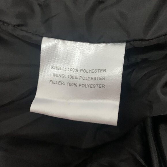 Houndstooth Lightweight Puffer Jacket w/ Drawstring Hem Vimyig Womens Size S NWT - Picture 9 of 10